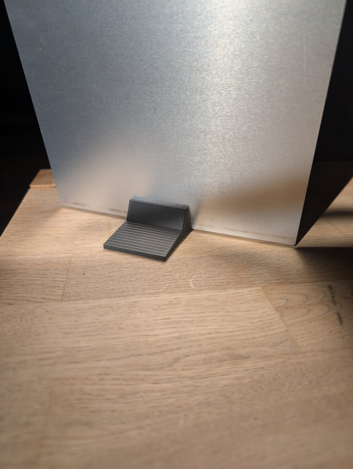 Tischständer für HD-Metallbilder von hinten